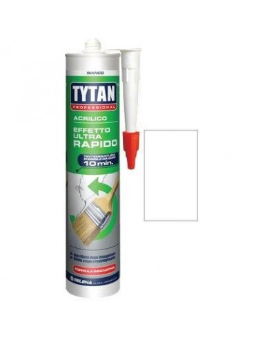 SILICONE ACRILICO ULTRA RAPIDO TYTAN