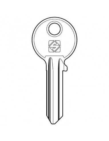 CHIAVE PIATTA ABUS AB10 SILCA