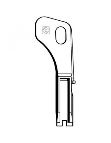 CHIAVE PIATTA FICHET FT510 SILCA