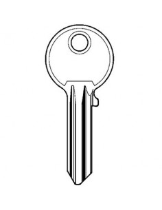 CHIAVE PIATTA ISEO F3 020260 SILVER ORIGINALE