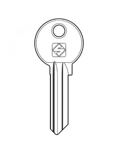 CHIAVE PIATTA CORBIN CB6A + CONIO SILCA