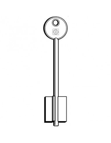 CHIAVE DOPPIA MAPPA MASTER SAFE MIA 5MS1 SILCA
