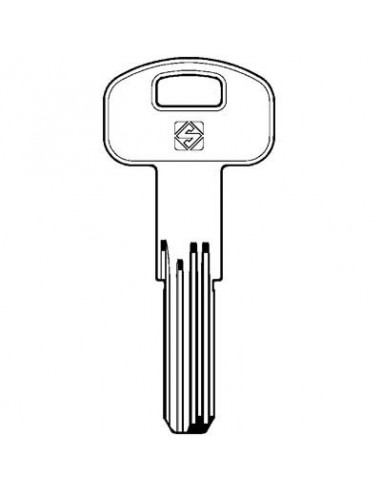 CHIAVE PUNZONATA SECUREMME K1 SCM2 SILCA