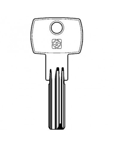 CHIAVE PUNZONATA VIRO EURO PRO VI19 SILCA