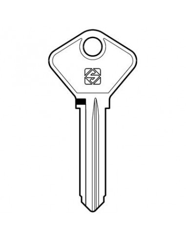 CHIAVE AUTO SAFE GIOBERT AF3A SILCA