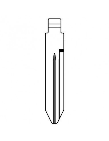 CHIAVE FLIP AUTO CHRYSLER CY24CH SILCA