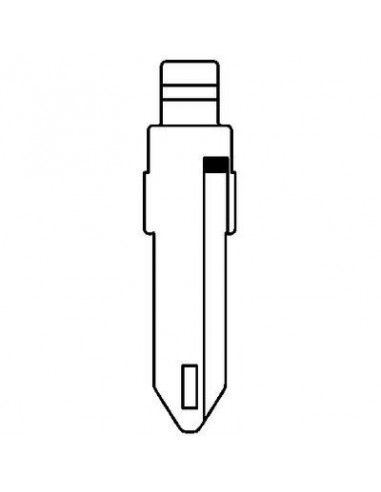 CHIAVE FLIP AUTO RENAULT NE72CH SILCA
