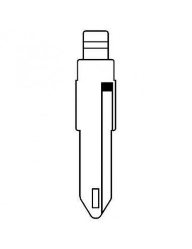 CHIAVE FLIP AUTO RENAULT NE73CH SILCA