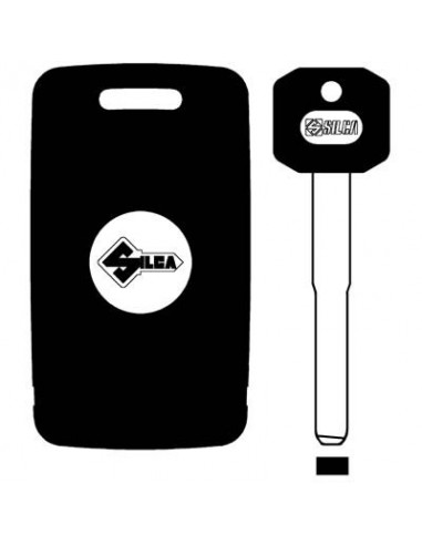 CHIAVE AUTO TRANSPONDER SLOT VOLVO HU137TEK SILCA