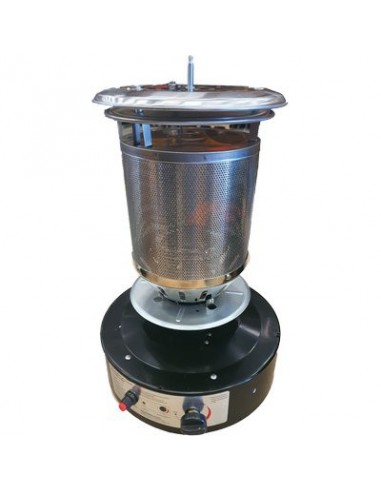 BRUCIATORE STUFA GAS GPL SHORT ROUND PATIO DOMUS