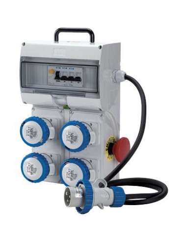 QUADRO DISTRIBUZIONE BLU KEY BOX 2 + PULSANTE FME