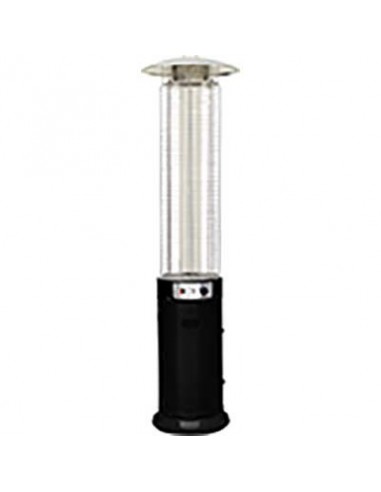 STUFA GAS GPL ROUND PATIO + RUOTE FLAME DOMUS