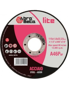 DISCO ABRASIVO TAGLIO FERRO ABRABETA
