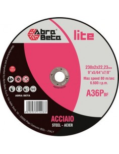 DISCO ABRASIVO TAGLIO FERRO ABRABETA