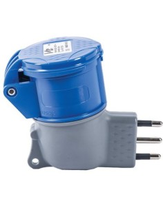 ADATTATORE 16A-PRESA BLU 7300 VB