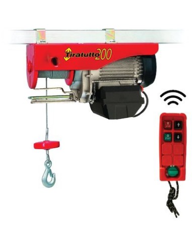 PARANCO ELETTRICO TIRATUTTO TT 200 TS EUROPEA