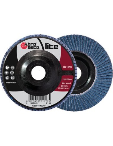 DISCO LAMELLE RADIALI ZIRCONIO ABRABETA