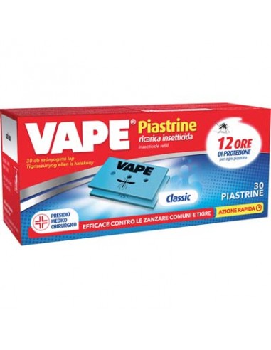 PIASTRINA ZANZARE VAPE MAT CLASSIC...