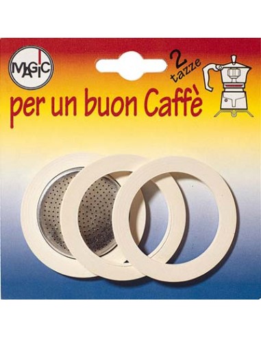 GUARNIZIONE + FILTRO MOKA TAZZE 2...