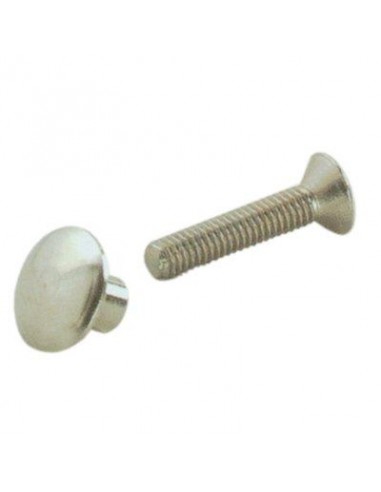 VITE SEDIA OTTONE NICHELATO + BORCHIA...