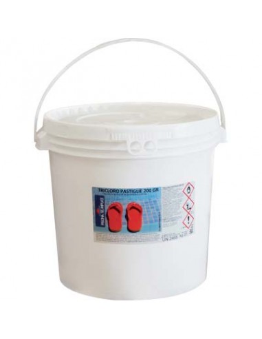 TRICLORO X PISCINA PASTIGLIE LAPI KG...