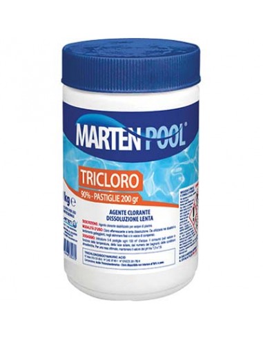 TRICLORO X PISCINA PASTIGLIE MARTEN...