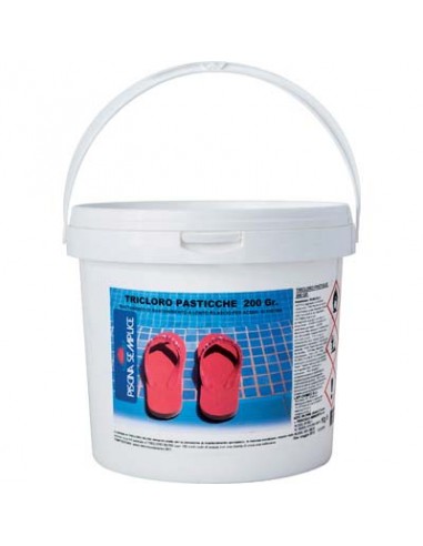 TRICLORO X PISCINA PASTIGLIE LAPI KG...