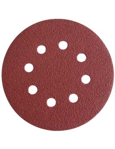 DISCO ABRASIVO FIBRATO VELCRATO 8...