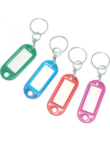 PORTACHIAVE + TARGHETTA + GIVOLARE + ANELLO PRONTY MIX COLORI CFPZ 4