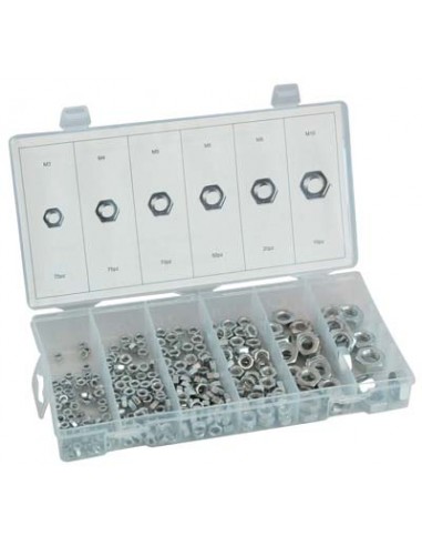 DADO ESAGONALE ZINCATO IN KIT SELF HAND M 3/10 CFPZ 300