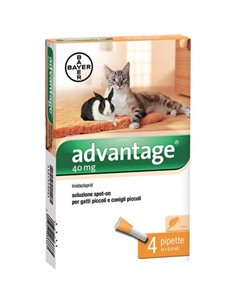 ANTIPARASSITARIO ADVANTAGE GATTI BAYER OPEN KG 0/4 CFPZ 4