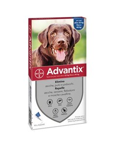 ANTIPARASSITARIO ADVANTIX CANI BAYER OPEN KG 25/40 CFPZ 4