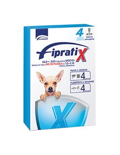 ANTIPARASSITARIO FIPRATIX CANE FORMEVET  KG  1,5/ 4 CFPIPETTE 4