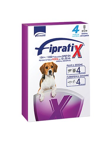 ANTIPARASSITARIO FIPRATIX CANE FORMEVET  KG 10/20 CFPIPETTE 4