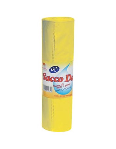 SACCO IMMONDIZIA CONDOMINIO CM 80X110 GIALLO CFPZ 10