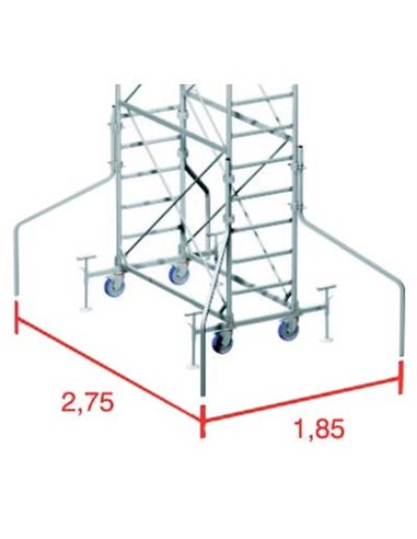 TRABATTELLO GRIM EU 75 MARCHETTI ACCIAIO ZINCATO STABILIZZATORE CFPZ 4