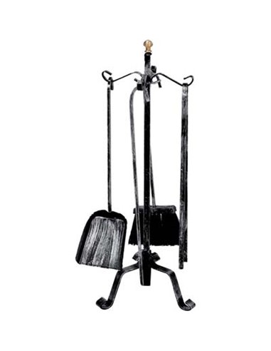 PIANTANA CAMINO KIT RICCI FERRO BATTUTO H.CM 55 CFPZ 5