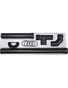 TUBO PELLET NERO OPACO KIT SAVE CM 8 CFPZ 11