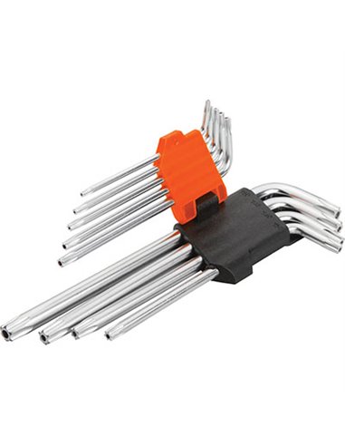 CHIAVI TORX TAMPER LUNGHE 207809 WOKIN T10/50 CFPZ 9
