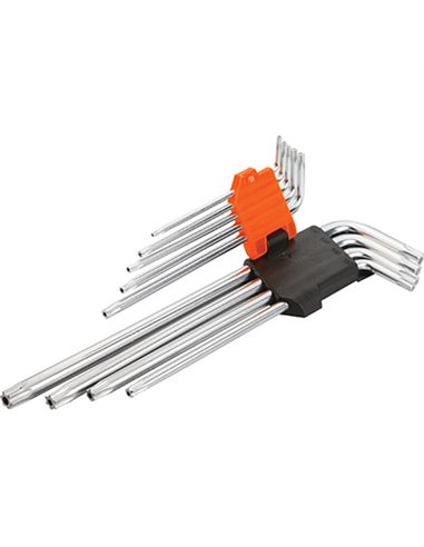 CHIAVI TORX TAMPER EXTRA LUNGHE 207909 WOKIN T10/50 CFPZ 9