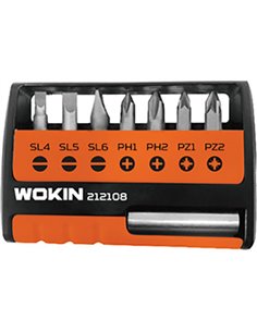 INSERTI + PORTAINSERTO X AVVITATORE 212108 WOKIN TA4-6 PH 1/2 PZ 1/2XMM 25 CFPZ 8