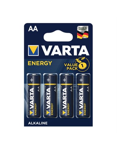 PILA STILO AA ENERGY VARTA ALCALINA VOLT 1,5 CFPZ 4