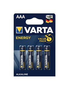 PILA MINI STILO AAA ENERGY VARTA ALCALINA VOLT 1,5 CFPZ 4