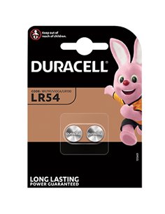 PILA SPECIALISTICA LR54 DURACELL ALCALINA VOLT 1,5 CFPZ 2