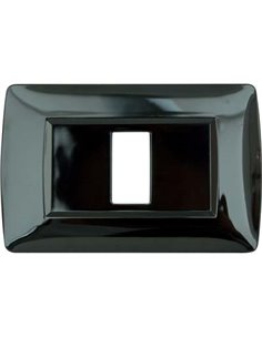 PLACCA COPRIFRUTTI MAGIC LINE NYLON NERO POSTI 1 MM 120X80 CFPZ 2
