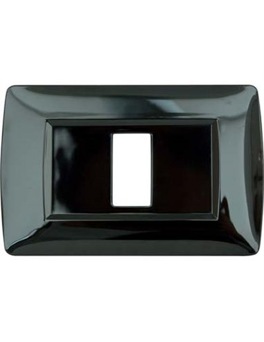 PLACCA COPRIFRUTTI MAGIC LINE NYLON NERO POSTI 1 MM 120X80 CFPZ 2