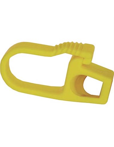 GANCIO PLASTICA X CORDA ELASTICA MM 8 CFPZ 10