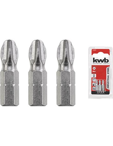 INSERTO CROCE PHILLIPS X AVVITATORE KWB PHXMM 2X25 CFPZ 3