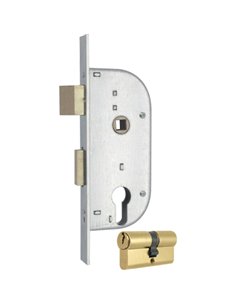 SERRATURA CANCELLO INFILARE 148 MG B.Q ZINC F.MM 20 F.SAG M2+SCR+Q8 E.MM 32 CFPZ 2