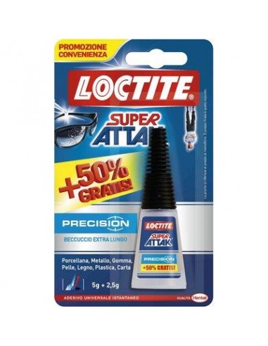 LOCTITE ATTAK LIQUIDO PRECISION GR 5+50% GRATIS CFPZ 24